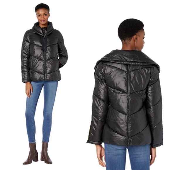 Sam Edelman Jackets & Blazers - Sam Edelman Quilted Puffer Jacket Black Size Medium